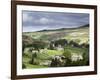 View of the Village of Langthwaite in Arkengarthdale, Yorkshire, England, United Kingdom-John Woodworth-Framed Photographic Print