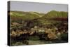 View of the Village of Tenniken, 1846-Arnold Bocklin-Stretched Canvas