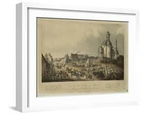 View of the Village of Waterloo-Thomas Sutherland-Framed Giclee Print