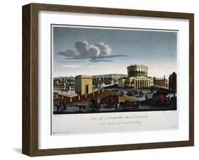 View of the Villette Tollgate-Aubert and Courvoisier-Framed Giclee Print