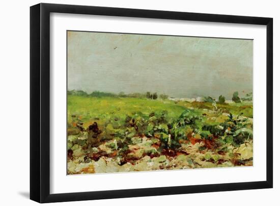 View of the Vineyards, 1880-Henri de Toulouse-Lautrec-Framed Giclee Print