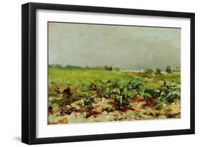 View of the Vineyards, 1880-Henri de Toulouse-Lautrec-Framed Giclee Print