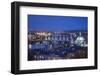 View of the Vltava River and Prague, Czech Republic-Jon Arnold-Framed Photographic Print