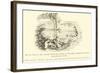 View of the Volcanic Island of Santorin, in the Greek Archipelago, During the Eruption of 1866-null-Framed Giclee Print