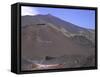 View of the Volcanic Scenery of Mount Etna, Sicily, Italy-Peter Thompson-Framed Stretched Canvas