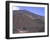 View of the Volcanic Scenery of Mount Etna, Sicily, Italy-Peter Thompson-Framed Photographic Print