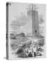 View of the Washington Monument as it Now Appears Illustration-null-Stretched Canvas