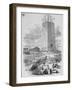 View of the Washington Monument as it Now Appears Illustration-null-Framed Giclee Print