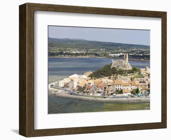 View of the Watchtower at Gruissan in Languedoc-Roussillon, France, Europe-David Clapp-Framed Photographic Print