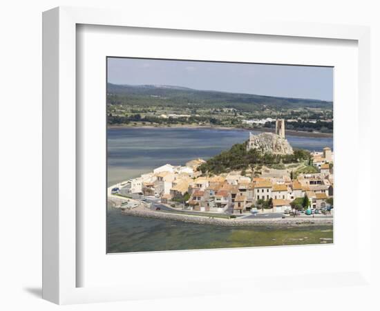 View of the Watchtower at Gruissan in Languedoc-Roussillon, France, Europe-David Clapp-Framed Photographic Print