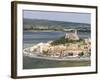 View of the Watchtower at Gruissan in Languedoc-Roussillon, France, Europe-David Clapp-Framed Photographic Print