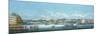 View of the Waterfront at Canton, C.1855-null-Mounted Giclee Print