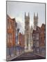 View of the West End of Westminster Abbey, Looking from Tothill Street, London, C1815-William Pearson-Mounted Giclee Print