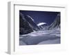 View of the Western Comb, Mt. Lhoste and Everest, Nepal-Michael Brown-Framed Photographic Print