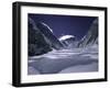 View of the Western Comb, Mt. Lhoste and Everest, Nepal-Michael Brown-Framed Photographic Print