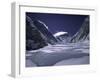 View of the Western Comb, Mt. Lhoste and Everest, Nepal-Michael Brown-Framed Photographic Print