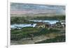 View of the Western Suburbs of Victoria, Vancouver Island, British Columbia, Canada, C1880-null-Framed Giclee Print