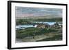 View of the Western Suburbs of Victoria, Vancouver Island, British Columbia, Canada, C1880-null-Framed Giclee Print