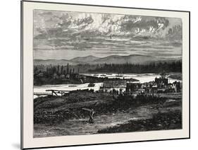 View of the Western Suburbs of Victoria, Vancouver Island-null-Mounted Giclee Print