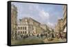 View of the Wiener Staatsoper, Vienna, 1872-Franz Alt-Framed Stretched Canvas