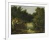 View of the Wilderness in St. James's Park, London, C.1770-75-Richard Wilson-Framed Giclee Print