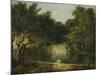 View of the Wilderness in St. James's Park, London, C.1770-75-Richard Wilson-Mounted Giclee Print