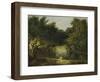 View of the Wilderness in St. James's Park, London, C.1770-75-Richard Wilson-Framed Premium Giclee Print