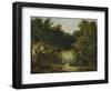 View of the Wilderness in St. James's Park, London, C.1770-75-Richard Wilson-Framed Premium Giclee Print