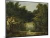 View of the Wilderness in St. James's Park, London, C.1770-75-Richard Wilson-Mounted Premium Giclee Print