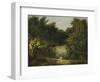 View of the Wilderness in St. James's Park, London, C.1770-75-Richard Wilson-Framed Giclee Print