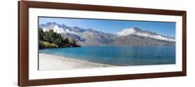 View of the Wilson Bay, Lake Wakatipu Seen from Glenorchy-Queenstown Road, Otago Region-null-Framed Photographic Print