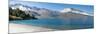 View of the Wilson Bay, Lake Wakatipu Seen from Glenorchy-Queenstown Road, Otago Region-null-Mounted Photographic Print
