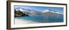 View of the Wilson Bay, Lake Wakatipu Seen from Glenorchy-Queenstown Road, Otago Region-null-Framed Photographic Print