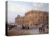 View of the Winter Palace in Saint Petersburg in 1843 by Vasily Sodovnikof-null-Stretched Canvas