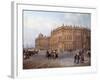 View of the Winter Palace in Saint Petersburg in 1843 by Vasily Sodovnikof-null-Framed Photographic Print