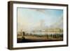 View of the Winter Palace of the Vasilyevsky Island, 1796-Johann Georg Von Mayr-Framed Giclee Print