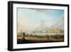 View of the Winter Palace of the Vasilyevsky Island, 1796-Johann Georg Von Mayr-Framed Giclee Print