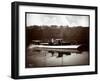 View of the Yacht "Coronet" of the New York Yacht, Launch and Engine Co. on the Harlem River, New…-Byron Company-Framed Giclee Print