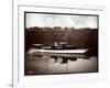 View of the Yacht "Coronet" of the New York Yacht, Launch and Engine Co. on the Harlem River, New…-Byron Company-Framed Giclee Print