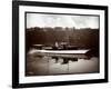 View of the Yacht "Coronet" of the New York Yacht, Launch and Engine Co. on the Harlem River, New…-Byron Company-Framed Giclee Print