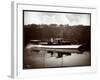 View of the Yacht "Coronet" of the New York Yacht, Launch and Engine Co. on the Harlem River, New…-Byron Company-Framed Giclee Print