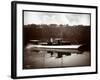 View of the Yacht "Coronet" of the New York Yacht, Launch and Engine Co. on the Harlem River, New…-Byron Company-Framed Giclee Print