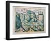 View of the Zebrzydowski Calvary, from 'Civitates Orbis Terrarum' by Georg Braun-Joris Hoefnagel-Framed Giclee Print