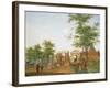 View of the Zylpoort, Harlem, 1780-Isaak Ouwater-Framed Giclee Print