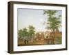 View of the Zylpoort, Harlem, 1780-Isaak Ouwater-Framed Giclee Print