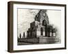 View of Thiepval Arch-null-Framed Giclee Print