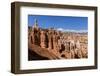 View of Thor's Hammer from the Navajo Loop Trail in Bryce Canyon National Park, Utah, United States-Michael Nolan-Framed Photographic Print