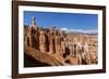 View of Thor's Hammer from the Navajo Loop Trail in Bryce Canyon National Park, Utah, United States-Michael Nolan-Framed Photographic Print