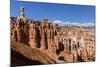 View of Thor's Hammer from the Navajo Loop Trail in Bryce Canyon National Park, Utah, United States-Michael Nolan-Mounted Photographic Print