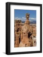 View of Thor's Hammer from the Navajo Loop Trail in Bryce Canyon National Park, Utah, United States-Michael Nolan-Framed Photographic Print